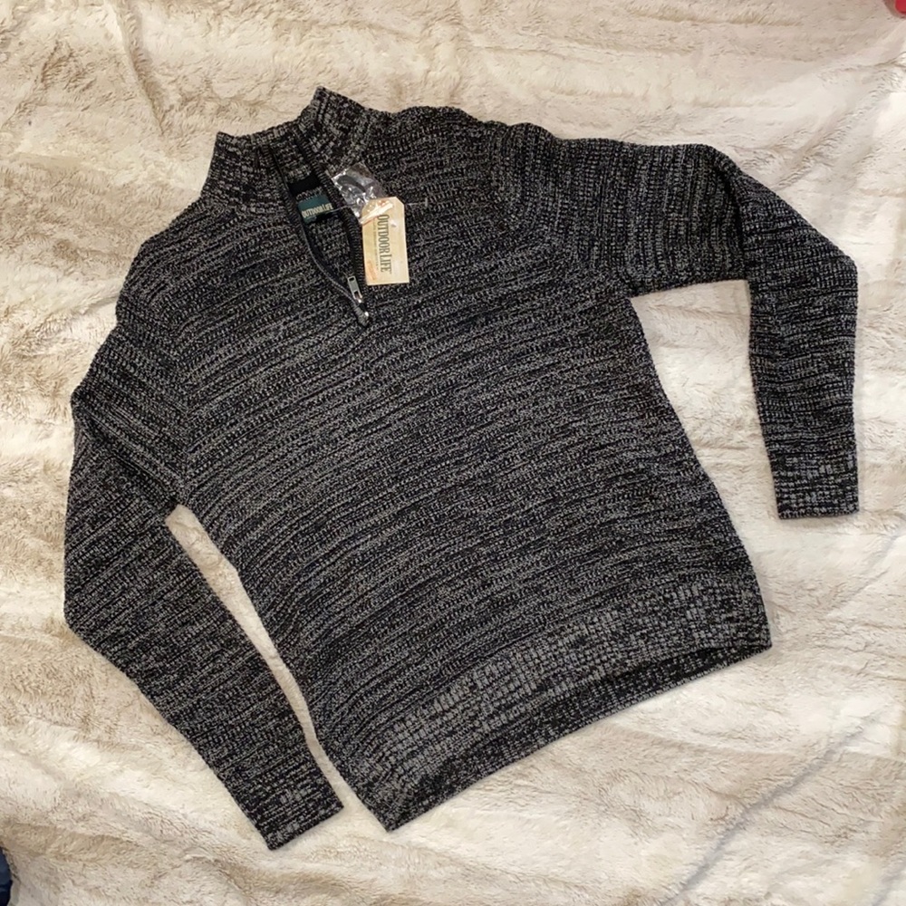 Outdoor Life Quarter Zip Sweater